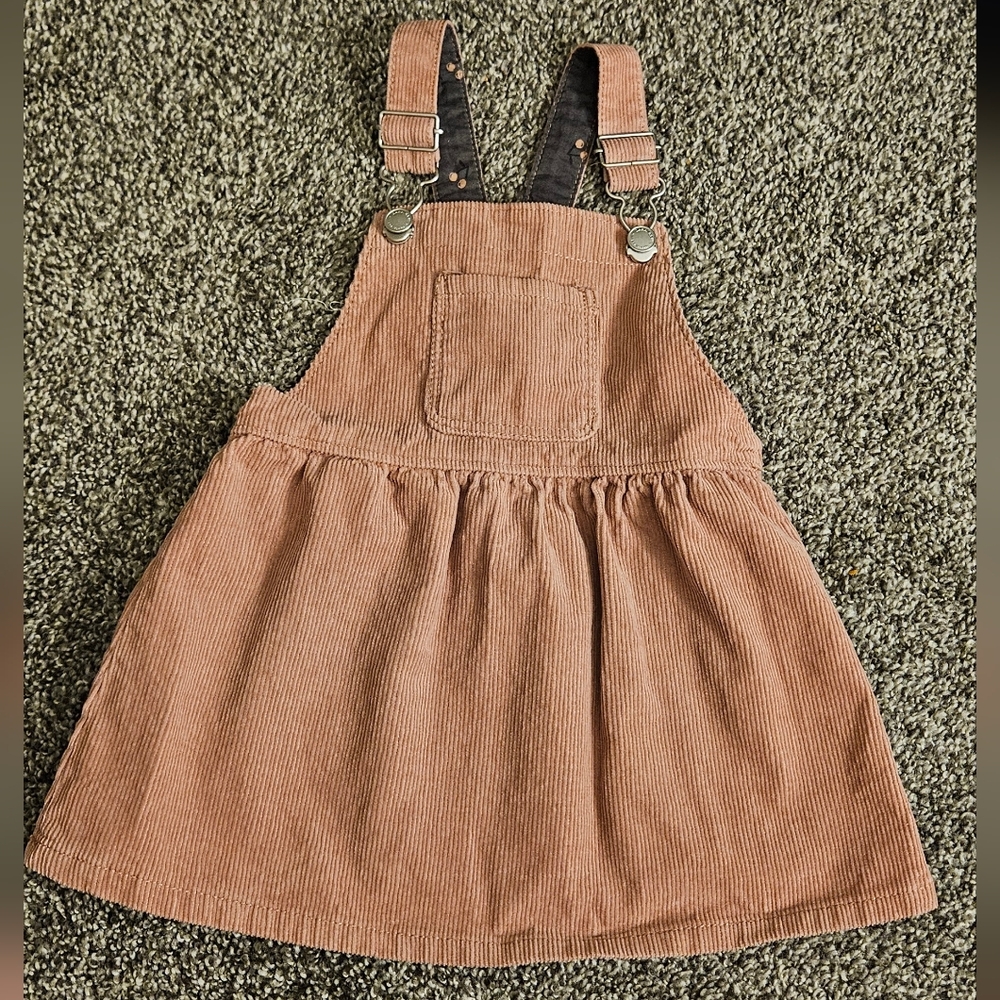 ZARA BABY overall corduroy dress